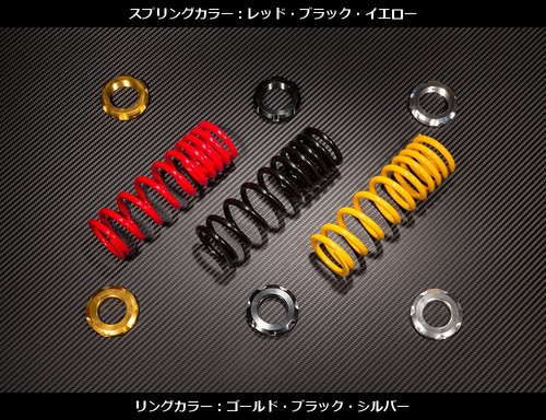 内商会 【 U-CPオリジナルサスペンション ZRX400/Ⅱ ブラック＆シルバー ( サスペンション KAWASAKI ) 】 U-KANAYAレバー  U-CP